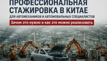 Профессиональная стажировка в Китае для автомехаников и автомобильных специалистов: зачем это нужно 